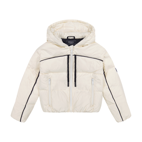 Piper Bomber- Cream/black