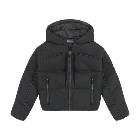 Piped Bomber- Black/black
