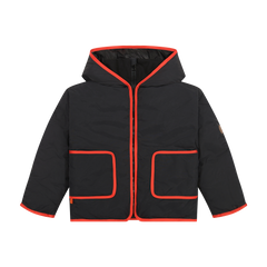 Child Parka - Black/red