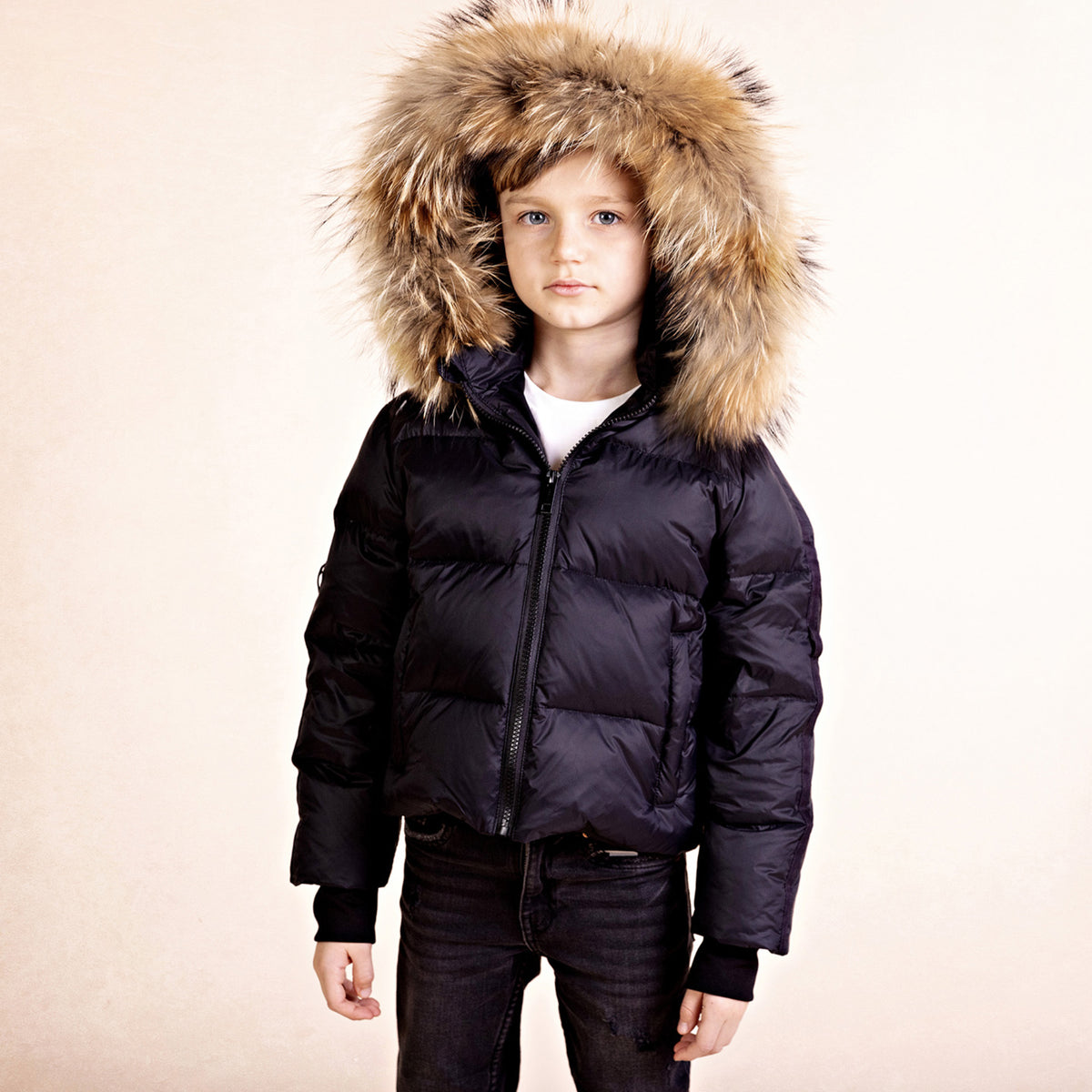 Child Classic Jacket- Black - Denali Outerwear